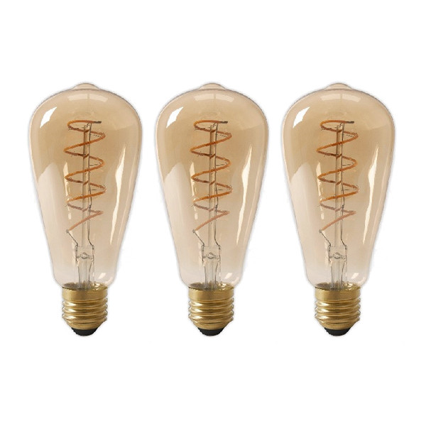 Calex Led lamp E27 | Edison | Calex | 3 stuks (3.8W, 250lm, 2100K, Dimbaar) 1001000700 V170203701 - 1