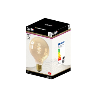Calex Led lamp E27 | Globe | Calex (3.8W, 250lm, 2100K, Dimbaar, Goud) 1001000900 K170203774 - 3