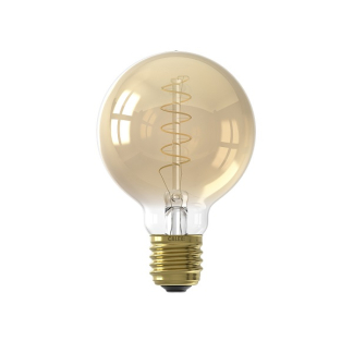 Calex Led lamp E27 | Globe | Calex (3.8W, 250lm, 2100K, Dimbaar, Goud) 1001001300 K170203770 - 2