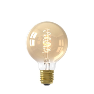 Calex Led lamp E27 | Globe | Calex (3.8W, 250lm, 2100K, Dimbaar, Goud) 1001001300 K170203770 - 1