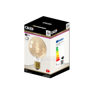 Calex Led lamp E27 | Globe | Calex (3.8W, 250lm, 2100K, Dimbaar, Goud) 1001001300 K170203770 - 3