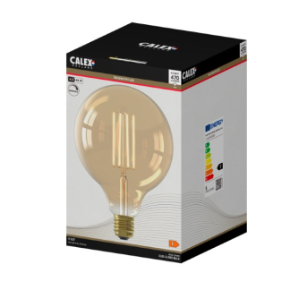 Calex Led lamp E27 | Globe | Calex (4.5W, 470lm, 2100K, Dimbaar, Goud) 1101003500 K170203788 - 3