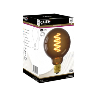 Calex Led lamp E27 | Globe | Calex (4W, 120lm, 1800K, Dimbaar, Natural) 2001001700 K150204383 - 2