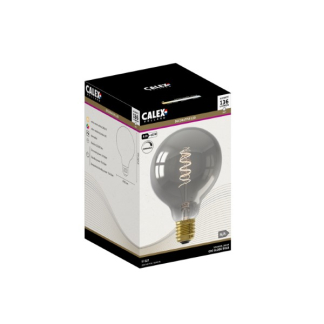 Calex Led lamp E27 | Globe | Calex (4W, 136lm, 1800K, Dimbaar, Titanium) 1001001400 K170203866 - 3