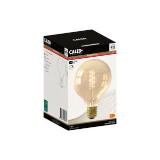 Calex Led lamp E27 | Globe | Calex (5.5W, 470lm, 2100K, Dimbaar) 1001002100 K170203837 - 3