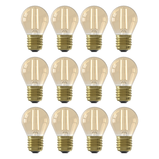 Led lamp E27 | Kogel | Calex | 12 stuks (3.5W, 250lm, 2100K, Dimbaar)