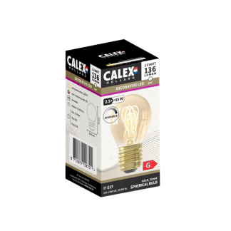 Calex Led lamp E27 | Kogel | Calex (2.5W, 136 lm, 2100K, Dimbaar) 1001002800 K170202925 - 2