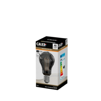 Calex Led lamp E27 | Peer | Calex (3.5W, 40lm, 2000K, Dimbaar, Titanium) 1201000800 473898 K170404160 - 3