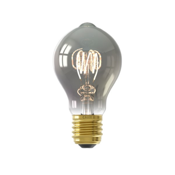 Calex Led lamp E27 | Peer | Calex (4W, 136lm, 1800K, Dimbaar, Titanium) 1001000600 K170404213 - 1