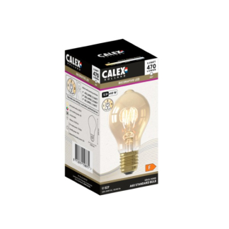 Calex Led lamp E27 | Peer | Calex (5.5W, 470lm, 2100K, Dimbaar, Goud) 1001003200 K170404214 - 2