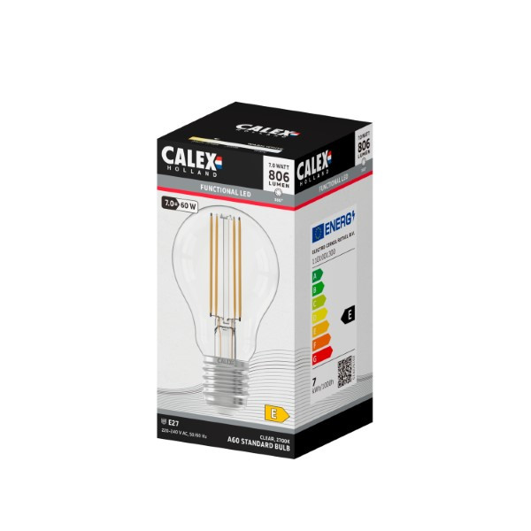 Calex Led lamp E27 | Peer | Calex (7W, 806lm, 2700K) 1101001300 K170203705 - 3