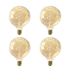 Calex Led lamp E27 | Stars globe | Calex | 4 stuks (1.5W, 50lm, 3000K)  V170202409 - 1