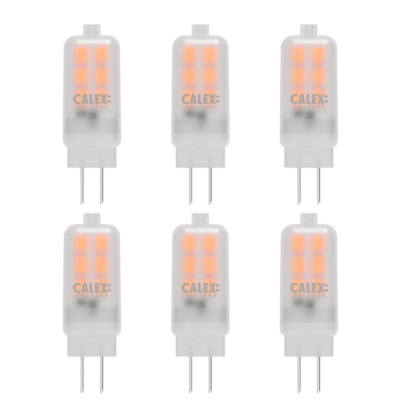 Calex Led lamp G4 | Calex | 6 stuks (12V, 1.5W, 120lm, 3000K)  V170202457 - 1