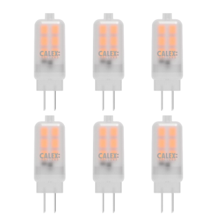 Calex Led lamp G4 | Calex | 6 stuks (12V, 1.5W, 120lm, 3000K)  V170202457