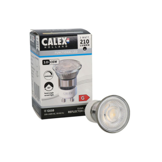 Calex Led spot GU10 | Calex (3W, 210lm, 2700K, Dimbaar) 1301010000 K170202796 - 2