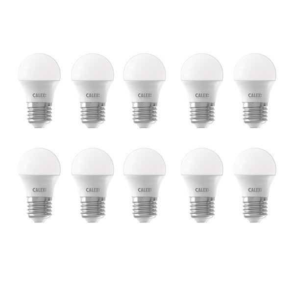 Calex Ledlamp E27 | Kogel | Calex | 10 stuks (3W, 215lm, 2200K)  V170202480 - 1