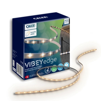 Calex Ledstrip | Calex | 2 meter (Afstandsbediening, 12W, 600lm, Warm tot koel wit licht, Dimbaar, Muzieksynchronisatie) 4101000300 K150303047 - 1