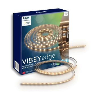 Calex Ledstrip | Calex | 5 meter (Afstandsbediening, 12W, 600lm, Wit licht, Dimbaar) 4101000400 K150303048 - 1