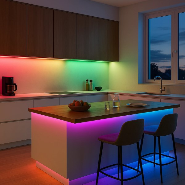 Calex Ledstrip | Calex | Vista | 10 meter (Afstandsbediening, 24W, RGBW, 2700-6500K, 80lm) 4101000500 K170203955 - 3