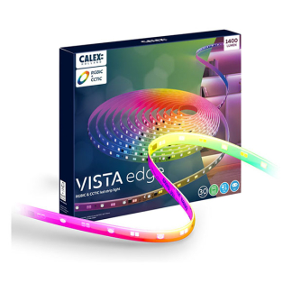 Calex Ledstrip | Calex | Vista | 30 meter (Afstandsbediening, 24W, RGBW, 2700-6500K, 80lm) 4101000700 K170203957 - 1