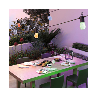 Calex Lichtsnoer | Calex | VISTA | 10 meter (10 leds, IP44, Gekleurd) 4301003300 K150301086 - 3