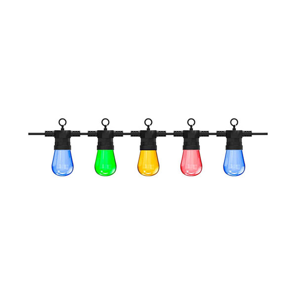 Calex Lichtsnoer | Calex | VISTA | 10 meter (10 leds, IP44, Gekleurd) 4301003300 K150301086 - 1