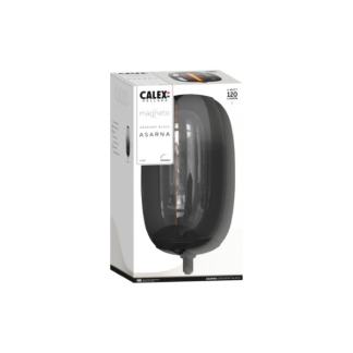 Calex Magneto | Asarna | E27 (4W, 120lm, 1800K, Dimbaar, Zwart) 2101005500 K150303624 - 2