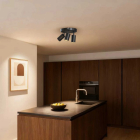 Calex Opbouwspot | Calex (3x GU10, Aluminium, Zwart) 3501001600 K170203963 - 2