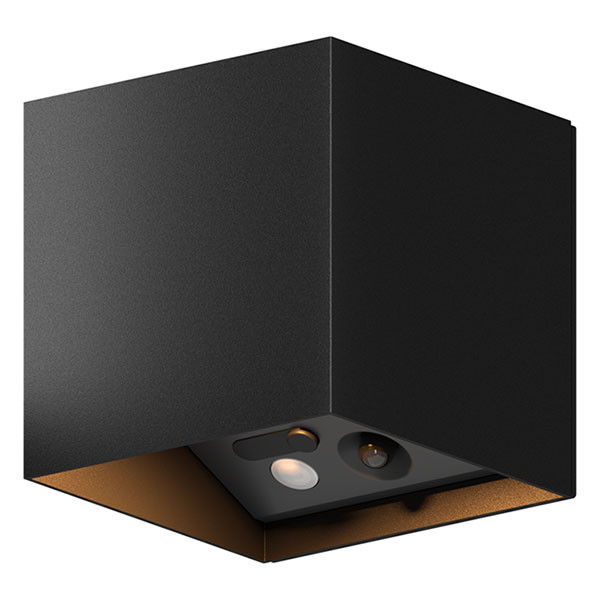 Calex Oplaadbare wandlamp | Calex | Volterra (Led, Up/Down, Zwart) 4301002400 K170203421 - 1