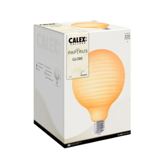 Calex Papyrus | Globe | E27 (4W, 220lm, 1800K, Dimbaar) 2001002200 K150303647 - 2