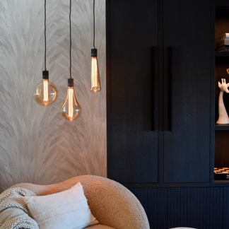 Calex Pendel | Calex | 1.5 meter  (E27, Rond, Aluminium, Gun metal) 965240 K170203159 - 4