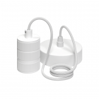 Calex Pendel | Calex (E27, Aluminium, Mat wit) 965244 K170404173 Calex Pendel | Calex (E27, Aluminium, Mat wit) 965244 K170404173