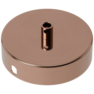 Calex Plafondkap | Calex (Ø10cm , Rond, 1 lamp, Glanzend koper) 940022 K170202783