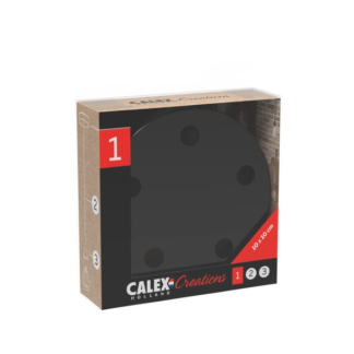 Calex Plafondkap | Calex (Ø10cm , Rond, 5 lampen, Mat zwart) 940070 K170202784 - 2