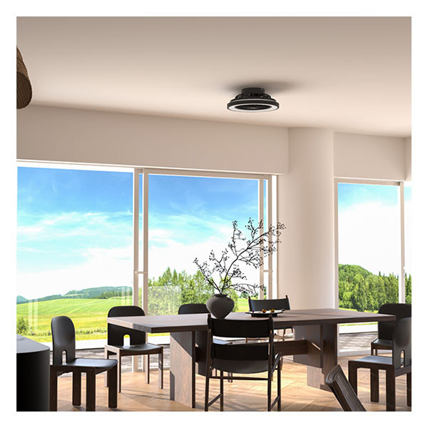 Calex Plafondventilator met lamp | Calex | Ø 39 cm (Kleurtemperatuur 2700-6500K, Kunststof, Led, Dimbaar, Afstandsbediening) 5701000700 K170104172 - 5