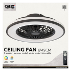 Calex Plafondventilator met lamp | Calex | Ø 49 cm (Kleurtemperatuur 2700-6500K, Kunststof, Led, Dimbaar, Afstandsbediening) 5701000800 K170104173 - 8