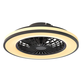 Calex Plafondventilator met lamp | Calex | Ø 49 cm (Kleurtemperatuur 2700-6500K, Kunststof, Led, Dimbaar, Afstandsbediening) 5701000800 K170104173 - 2