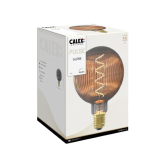 Calex Pulse | Nantes | E27 (4W, 190lm, 1800K, Dimbaar, Smokey) 2001002400 K150303645 - 2