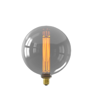 Calex Royal | Kalmar | E27 (3.5W, 60lm, 2000K, Dimbaar, Titanium) 2101005600 K150303643 - 1