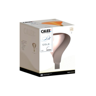 Calex Silk | Reflector | E27 (4W, 140lm, 1800K, Dimbaar, Goud) 2101007600 K150303630 - 2