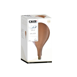 Calex Silk | Splash | E27 (4W, 140lm, 1800K, Dimbaar, Goud) 2101006300 K150303620 - 2