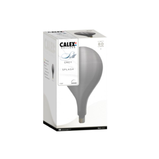 Calex Silk | Splash | E27 (4W, 80lm, 1800K, Dimbaar, Grijs) 2101006400 K150303621 - 2