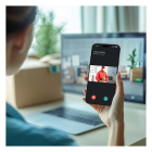 Calex Slimme deurbel | Calex Smart Home (Bedraad, Abonnement vrij, Draadloze gong, Nachtzicht, 2K) 5501001500 K170203900 - 2