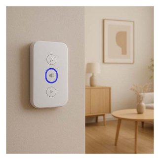 Calex Slimme deurbel | Calex Smart Home (Bedraad, Abonnement vrij, Draadloze gong, Nachtzicht, 2K) 5501001500 K170203900 - 8