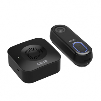 Calex Slimme deurbel | Calex Smart Home (Bedraad, Draadloze gong, Nachtzicht, Full HD) 429270 K170203409 - 1