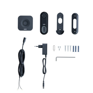 Calex Slimme deurbel | Calex Smart Home (Bedraad, Draadloze gong, Nachtzicht, Full HD) 429270 K170203409 - 3