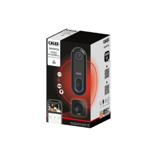 Calex Slimme deurbel | Calex Smart Home (Bedraad, Draadloze gong, Nachtzicht, Full HD) 429270 K170203409 - 4