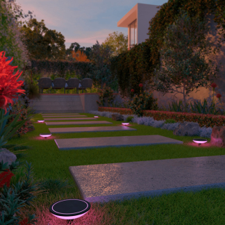 Calex Slimme grondspot | Calex Smart Home | 3 stuks (Led, Dimbaar, RGBW, 330 lm) 5401001500 K150101118 - 4