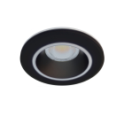 Calex Slimme inbouwspot | Calex Smart Home | Halo (Led, 6.5W, RGBW, 2700 – 6500K, 340lm, IP44, Dimbaar, Ø9.4 cm, Zwart) 5301001000 K170203621 - 2