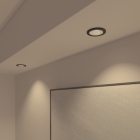 Calex Slimme inbouwspot | Calex Smart Home | Halo (Led, 6.5W, RGBW, 2700 – 6500K, 340lm, IP44, Dimbaar, Ø9.4 cm, Zwart) 5301001000 K170203621 - 3